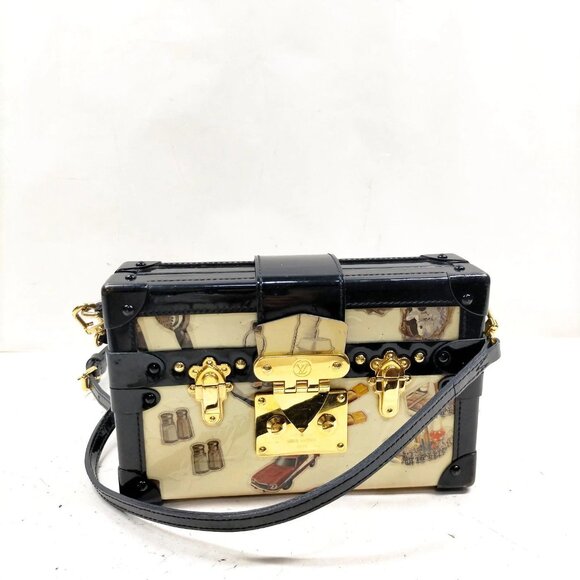 Louis Vuitton LV Shoulder Bag Petite Mar white Vernis mon-1172-091825 - Picture 1 of 16